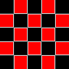 Black and Red checkers