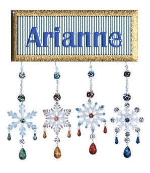 WINTER PLAQUE: ARIANNE