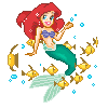 Arial and fishes