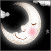 cute crescent moon