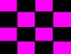 black pink tiles