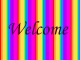 Rainbow welcome
