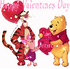 POOH & FRIENDS HAPPY VALENTINES DAY