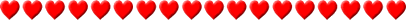 red heart border
