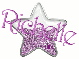 Richelle purple glitter star