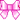 Mini pink bow