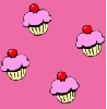 Pink cupcakes:)