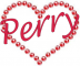 red pearl heart perry