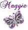Purple butterfly- Maggie