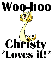 Christy -Woo-Hoo- 