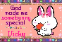 Vicky- God made me special