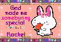 Rachel- God made me special
