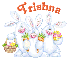 Comic Easter Bunnies - Trishna