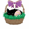 kitty easter basket 