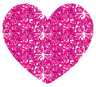 love heart glitter