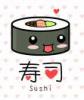 sushi heart heart