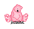 Pink Bear - Jasmine