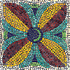 mosaico de flor