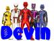 Devin- Power Rangers Jungle Fury Non Glitter