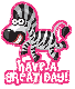 have a great day with zebra