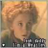 Look Daddy I'm A Weasley