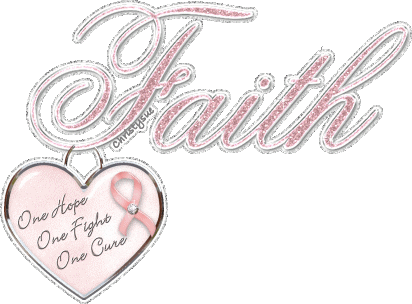 Breast Cancer charm Faith