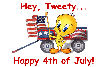 Tweet Wishes for 4th of July