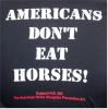 don't eat horse