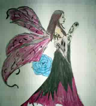 Gothic Butterfly Fairy