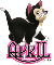 Cute Kitten - April