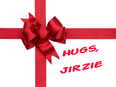 Red Ribbon - Hugs, Jirzie