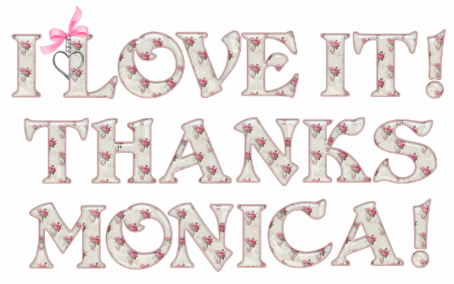 i love it thank you monica