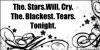 black tears