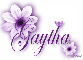 Purple Flower - Gaytha