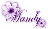 Purple Flower - Mandy
