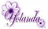 Purple Flower - Yolanda