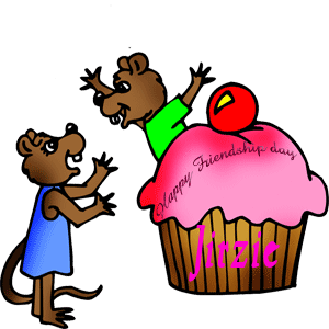 Happy Friendship Cupcake - Jirzie
