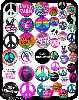 Peace Buttons
