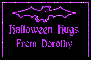 Halloween Hugs From Dorothy