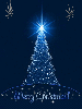 BLUE CHRISTMAS TREE