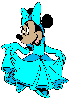 Minnie Mouse - Dress in blue 
