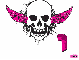 Reese pink skull