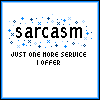 Sarcasm 
