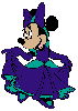 Minnie Mouse - Green/purple