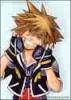 sora: okay, you reall are weird... lets move along now! (gives a cheesy smile and walks away slowly)