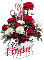 Christmas Flower Sleigh - Linda