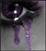 Purple sad eye 
