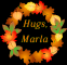 Autumn Wreath - Hugs - Marla