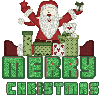 MERRY CHRISTMAS/SANTA