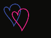 Neon Hearts x 